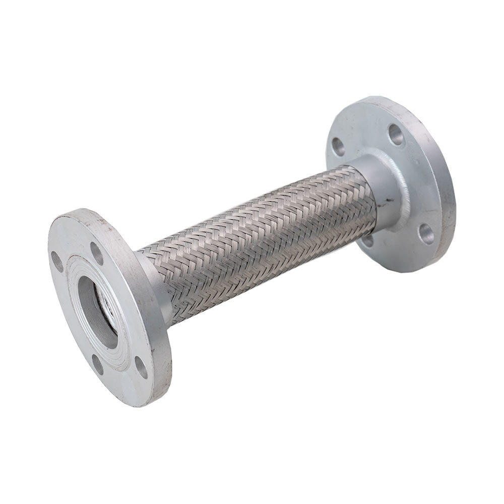 hy-stainless steel flange metal hose